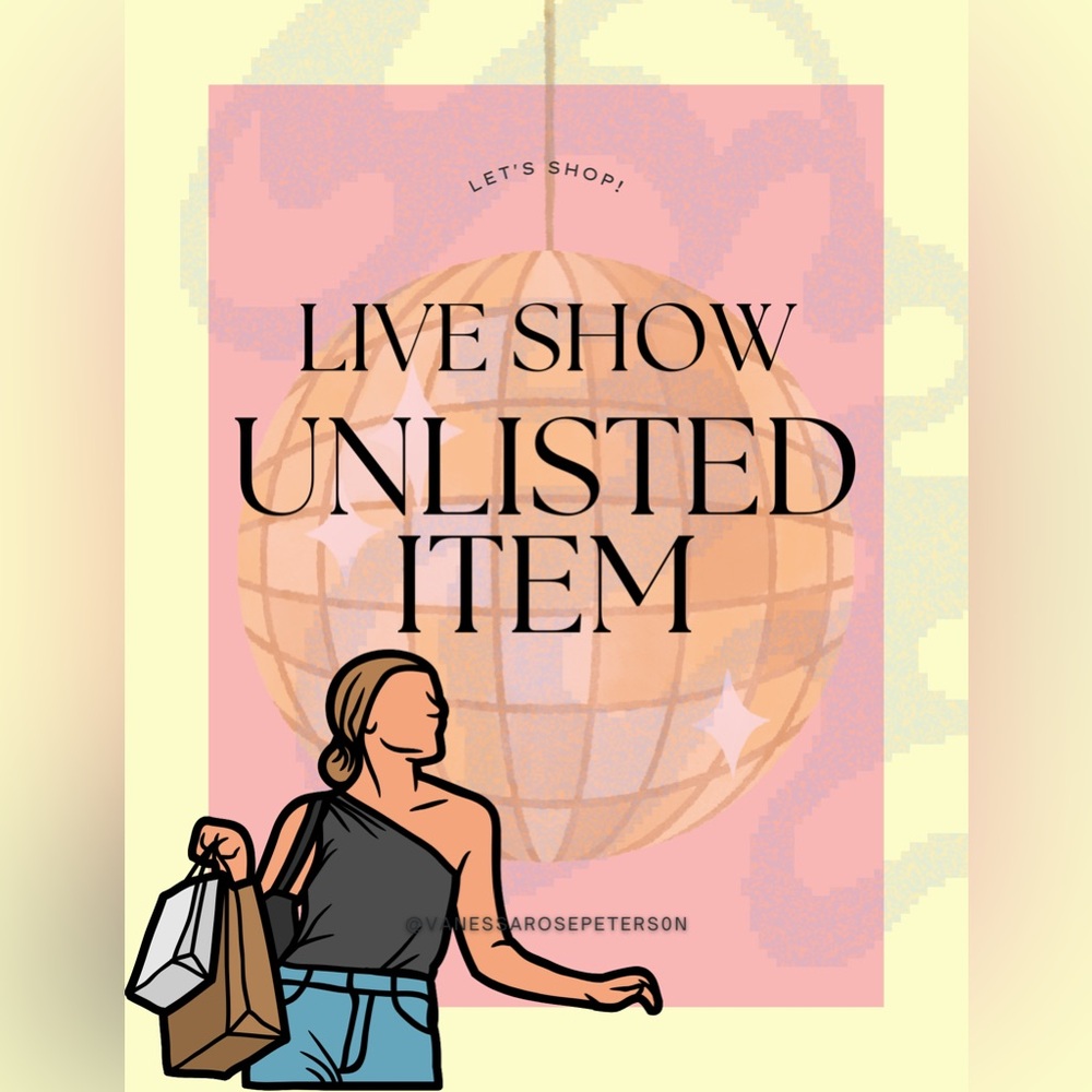 UNLISTED ITEM | LIVE SHOW